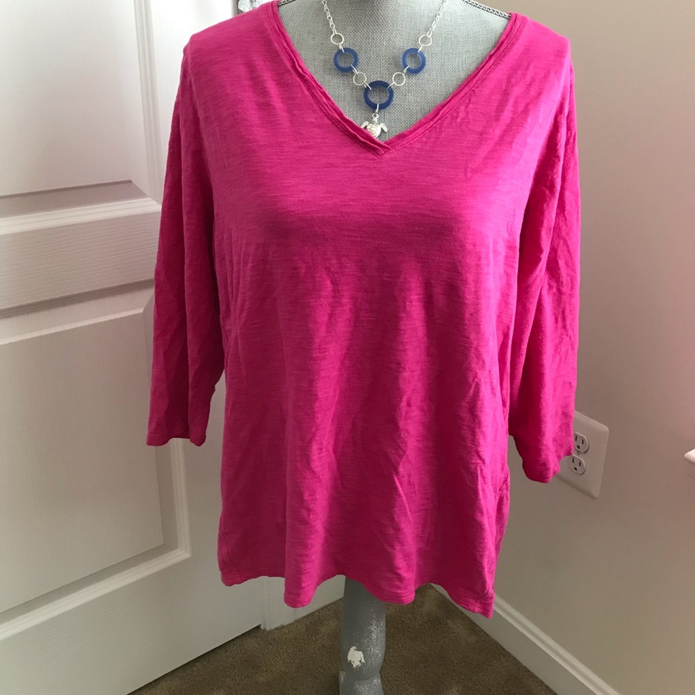 Set of two cotton slub tees